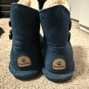 BearPaw Blue Winter Boots